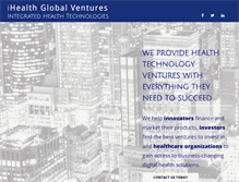 Tablet Screenshot of ihealthglobal.com
